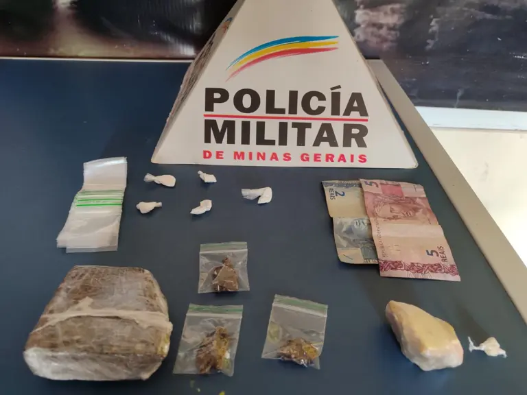 Dupla é detida por tráfico no Jardim Esperança