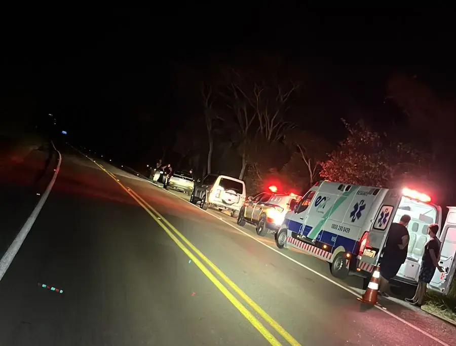 Atropelamento na MG 455 em Andradas mata pedestre