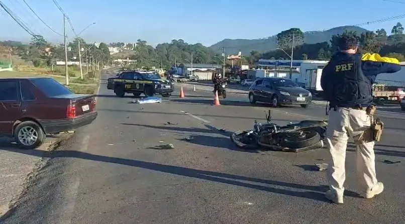 Motociclista morre em acidente na Wenceslau Braz