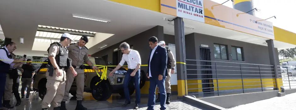 Governo de Minas inaugura sede da PMR em Poços de Caldas