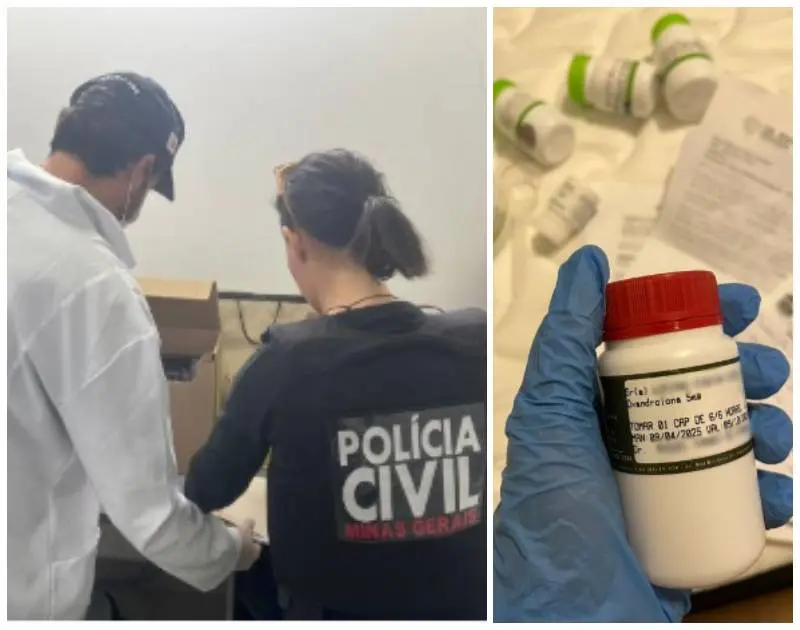 Mulher é suspeita de fraude em receitas de anabolizantes no sul de Minas