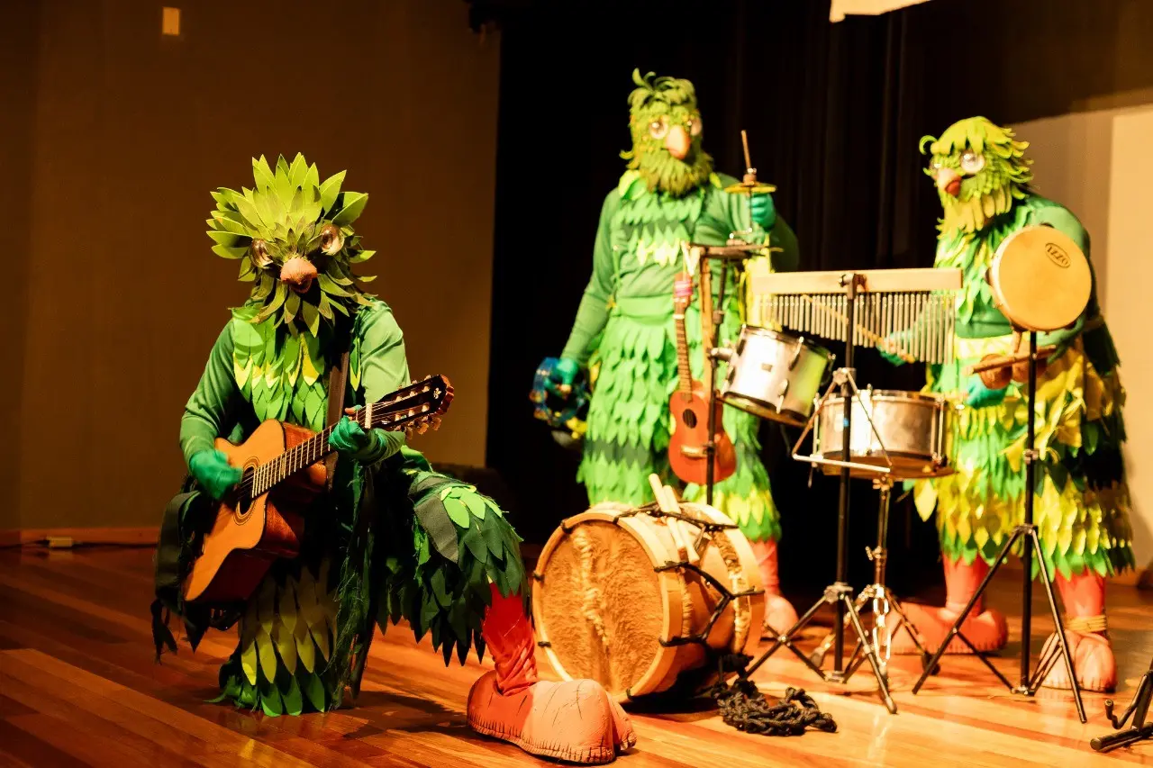 Canta Passarada! Espetáculo gratuito leva música e teatro para Andradas