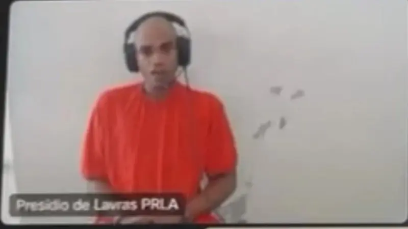 Detento ameaça Justiça em audiência: "Sou o inimigo número 1 de vocês"