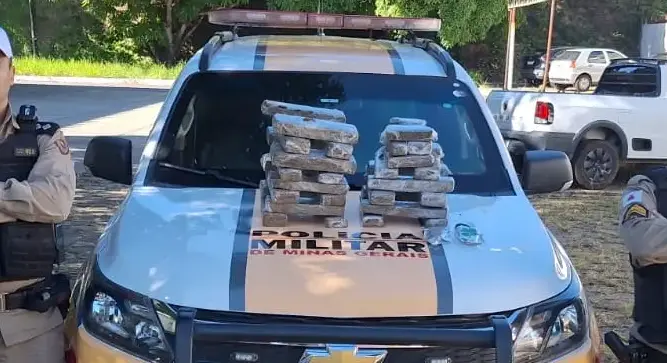 PMR apreende R$ 140 mil em drogas e prende homem por tráfico interestadual no sul de Minas