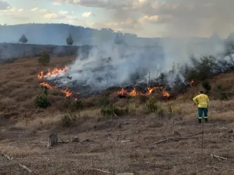 Águas da Prata: homem é preso após incendiar propriedade rural