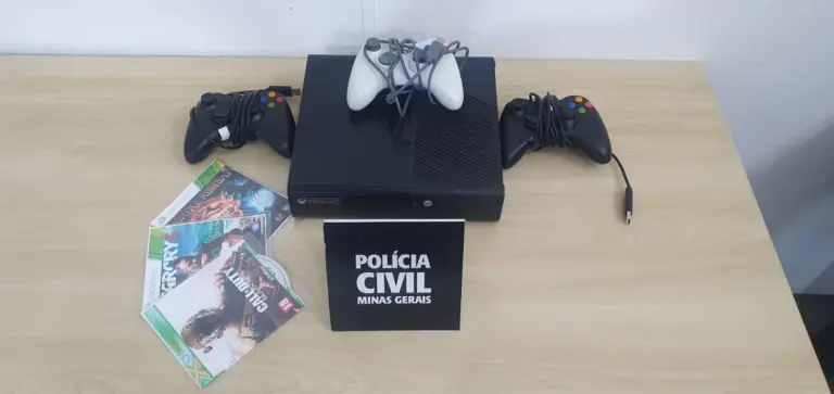 Ladrão é preso com videogame furtado em terceiro crime dentro de duas semanas