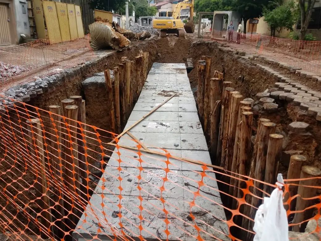 Obras na avenida Ubirajara Machado de Moraes interditam o trânsito por 45 dias