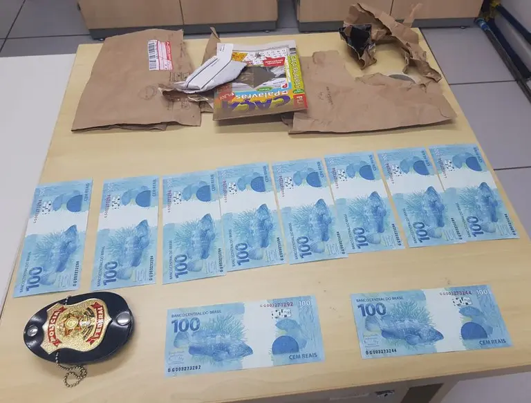 SUL DE MINAS | PF mira esquema de dinheiro falso enviado pelos Correios