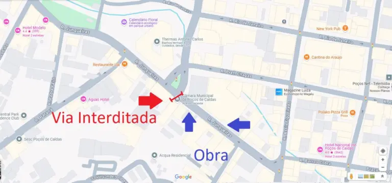 Trânsito estará interditado na Junqueiras neste domingo