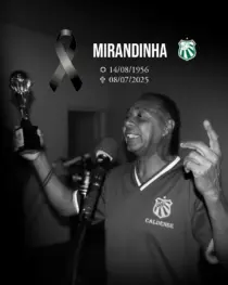Morre Mirandinha, maior artilheiro da história da Caldense