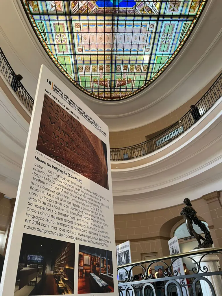 Mostra celebra herança italiana e reforça laços culturais; visitação na Thermas Antônio Carlos