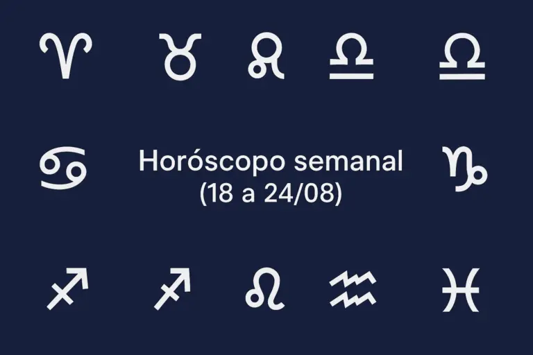 horóscopo da semana, horóscopo semanal