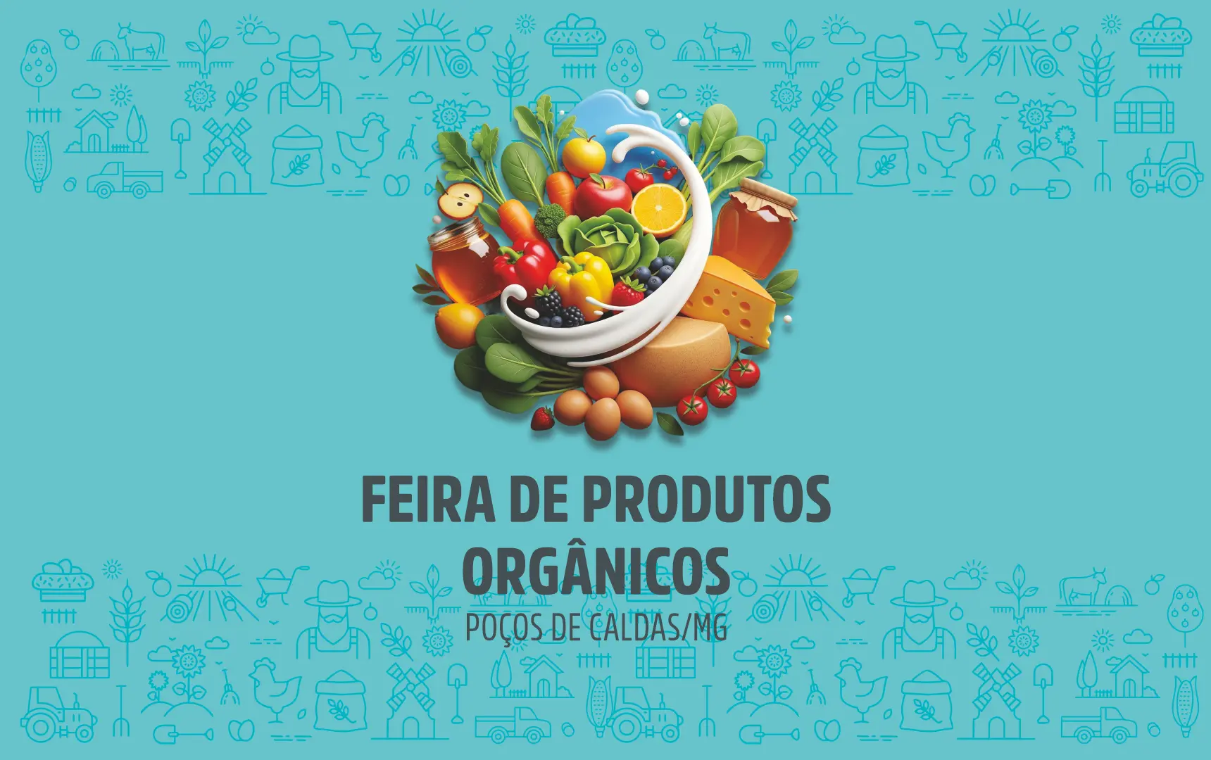 Feira de orgânicos tem início neste sábado na zona oeste