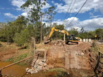 Empresas doam recursos para obras da ponte da avenida Celanese