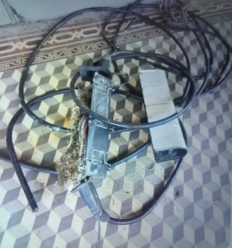 Ladrão de fiação é preso em flagrante na área central