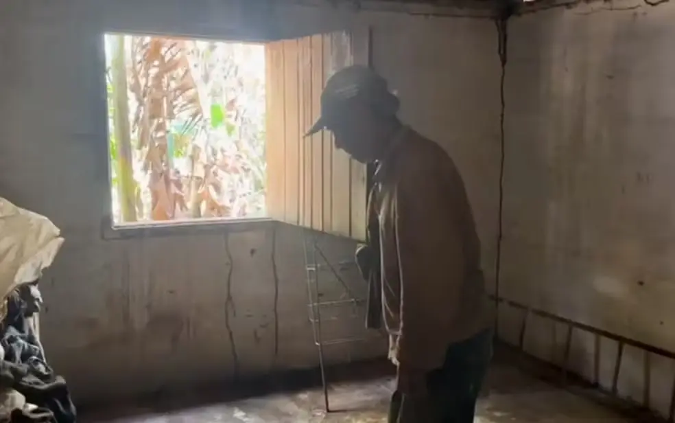 MG | Idoso é resgatado após 40 anos vivendo em condições análogas à escravidão
