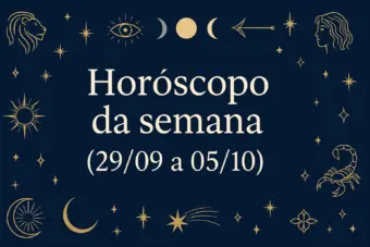 ☀️ Horóscopo da semana (29/09 a 05/10): cuidado com exageros e impulsos