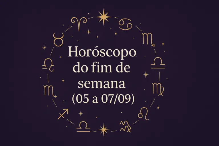 Horóscopo do fim de semana
