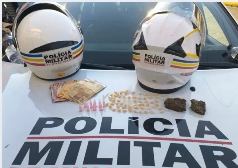 PM apreende drogas e apreende menor no Mirante Santa Rita
