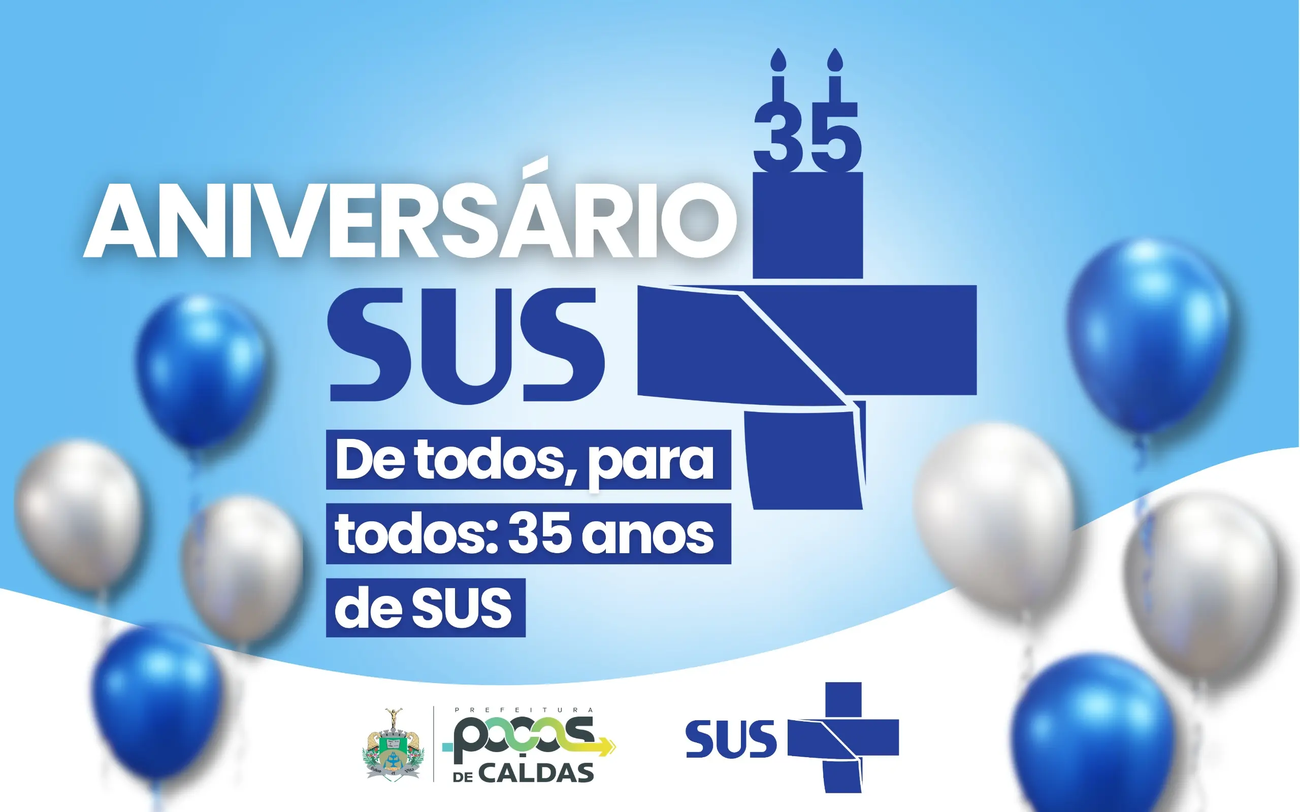 Poços registra os 35 anos do SUS com mais de 93 mil consultas em 2025