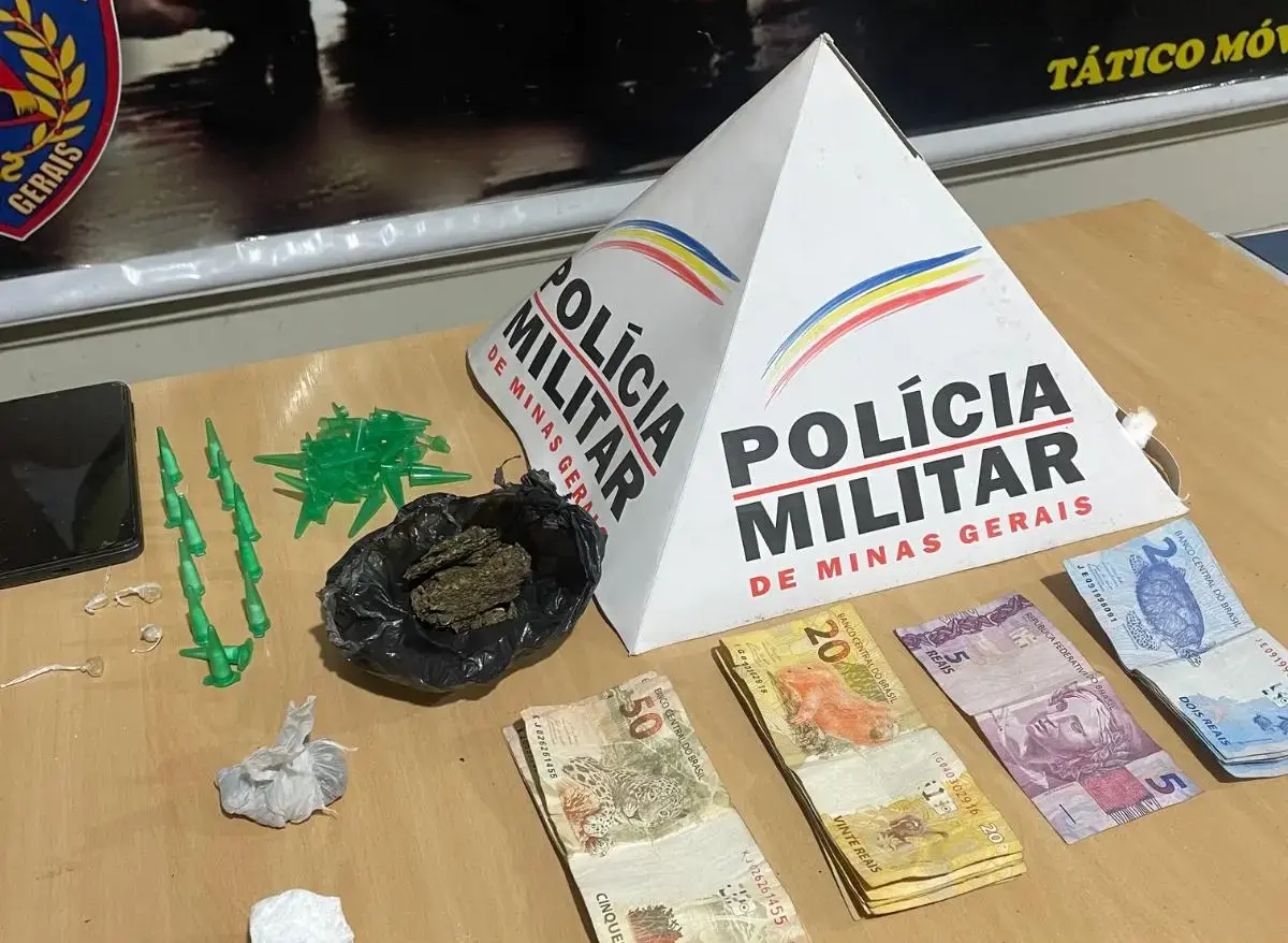 PM apreende adolescente de 14 anos com drogas e dinheiro no Jardim Quisisana