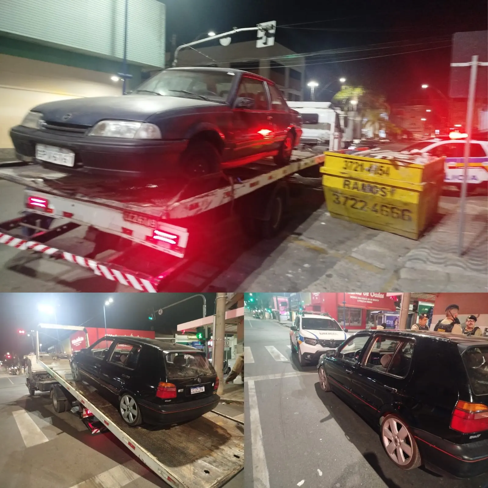Blitz da PM apreende veículos e flagra motoristas irregulares em Poços