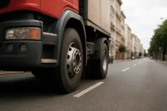 Veículos de grande porte causam transtornos no Jardim Kennedy II