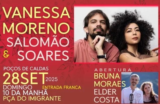 Poços recebe a 60ª edição do Composição Ferroviária; confira os shows