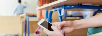 Pesquisa mostra avanço em salas de aula com proibição de celulares