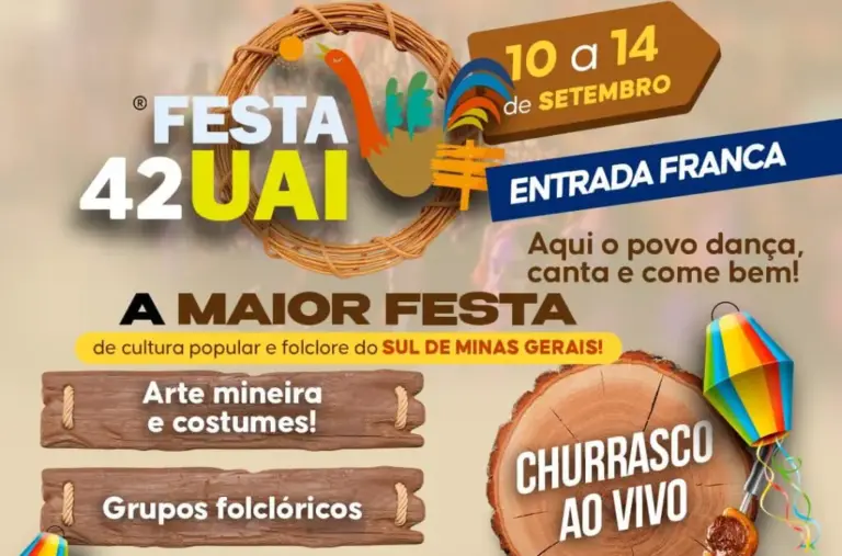 Festa UAI começa nesta quarta-feira; confira a programação