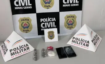Foragido é preso com drogas em Andradas