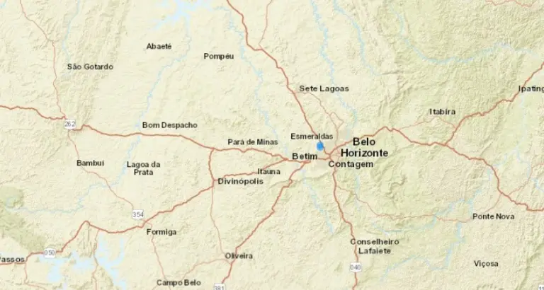 Tremores de terra atingem Minas Gerais; maior abalo teve magnitude 2.9