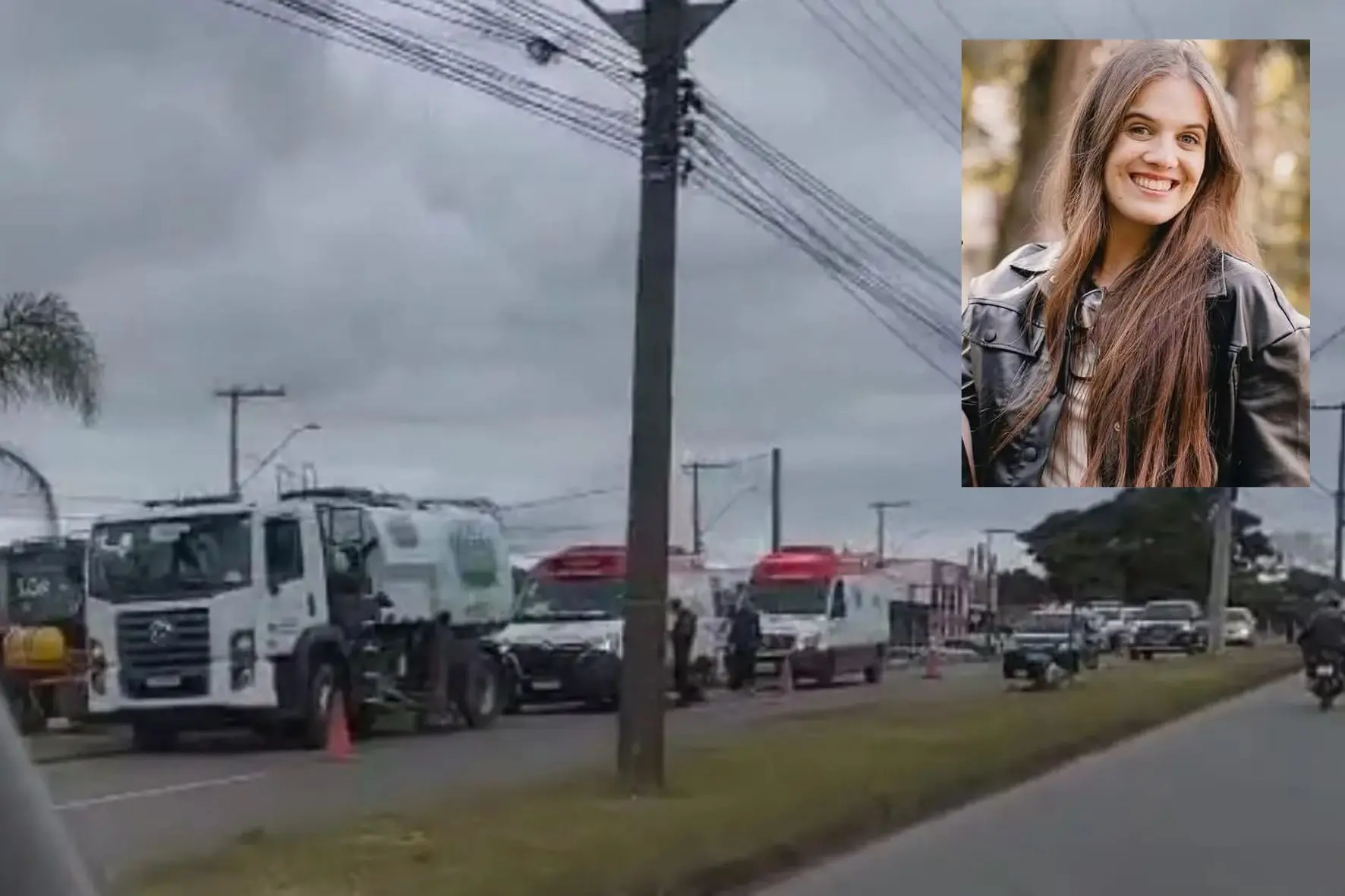 Jovem de 25 anos que bateu em caminhão da prefeitura morre dias depois da internação