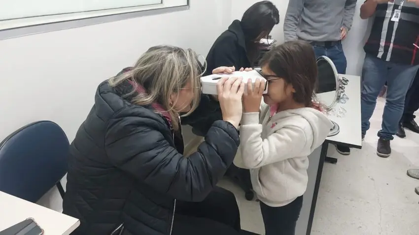Neste sábado tem mutirão oftalmológico com crianças da rede pública