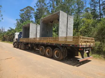 Obras da ponte da avenida Celanese entram na etapa de instalação de aduelas