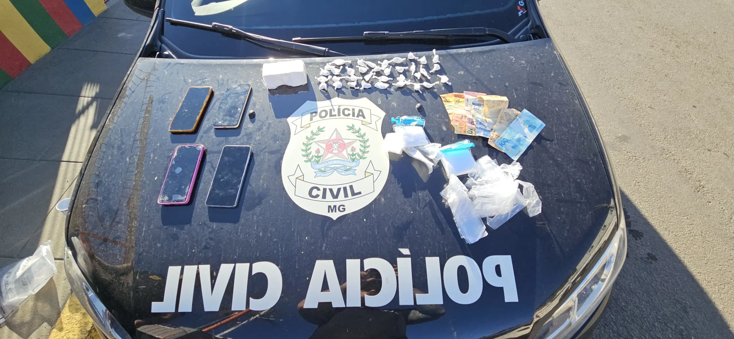 CALDAS | Homem é preso em flagrante por tráfico de drogas durante operação da Polícia Civil