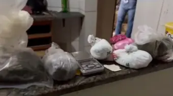 Polícia estoura “casa forte” usada para fracionamento de drogas