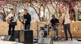 Banda 4&Jazz realiza diversos shows gratuitos em Poços esta semana