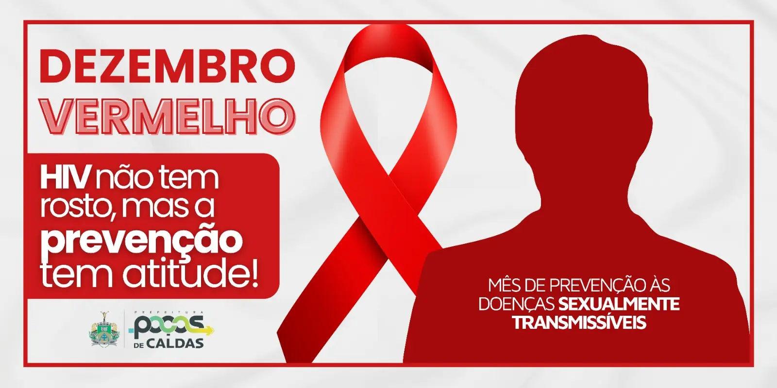 Campanha Dezembro Vermelho tem início nesta segunda-feira em Poços