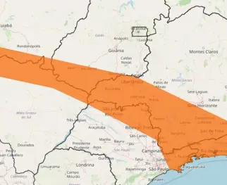 Alerta Laranja: Ciclone extratropical provoca tempestades no Sul e Sudeste