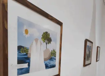 Exposição “Postais” ocupa o Sesc Poços de Caldas com colagens analógicas