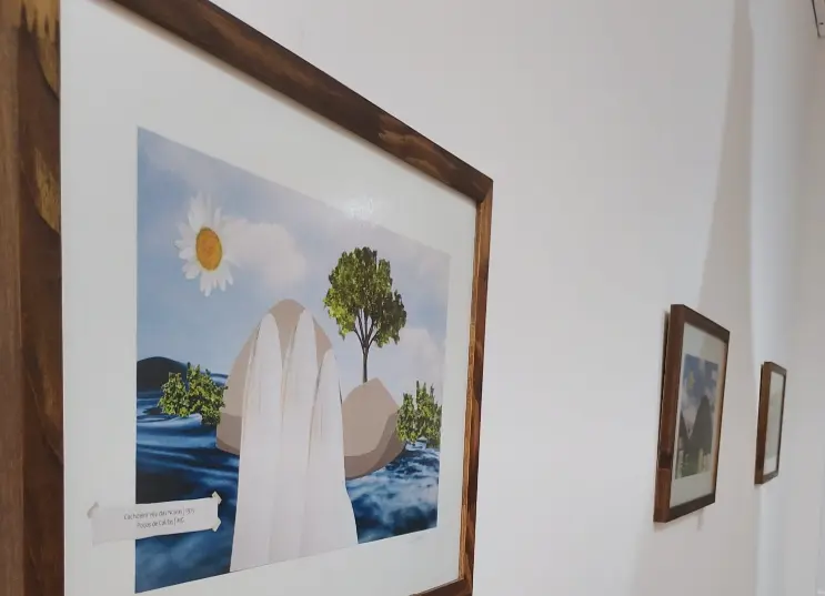 Exposição “Postais” ocupa o Sesc Poços de Caldas com colagens analógicas