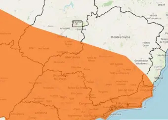 Inmet emite alerta laranja para tempestade forte em Poços de Caldas