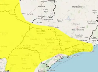 Inmet emite alertas de tempestade e chuvas intensas para Poços de Caldas