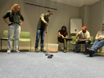 Concessionária capacita equipes para manejo de animais em rodovias