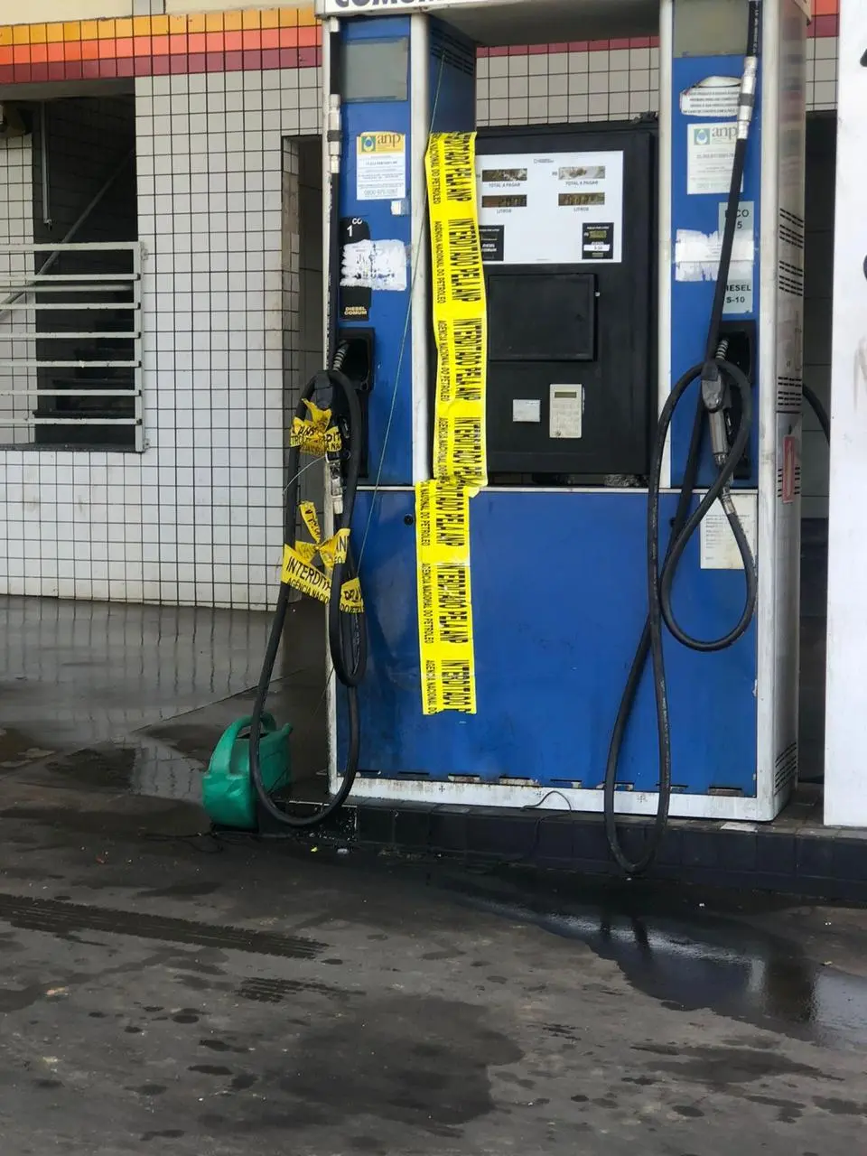 Posto de combustíveis é interditado por irregularidades em óleo diesel comercializado