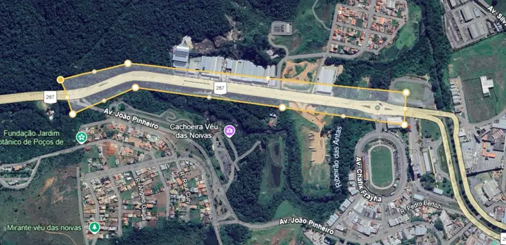 Trecho da Mansur Frayha terá reforço na sinalização e novos radares